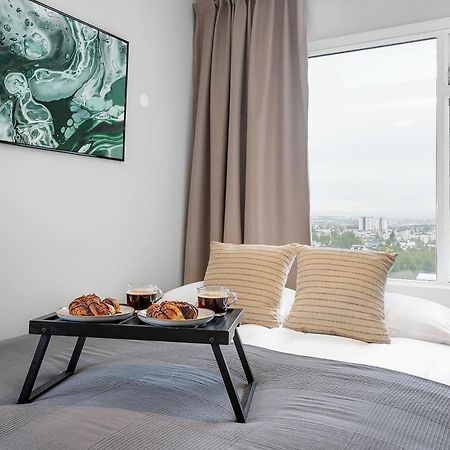 Charming Studio - Stunning Panorama View Reykjavík Buitenkant foto